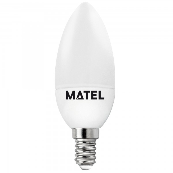 Bomb.led vela e14  3w.calida (caja de 10 unidades)