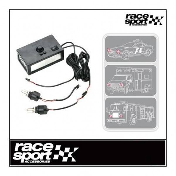 Luz stroboscópica "ultra pacecar" multifuncion 12v