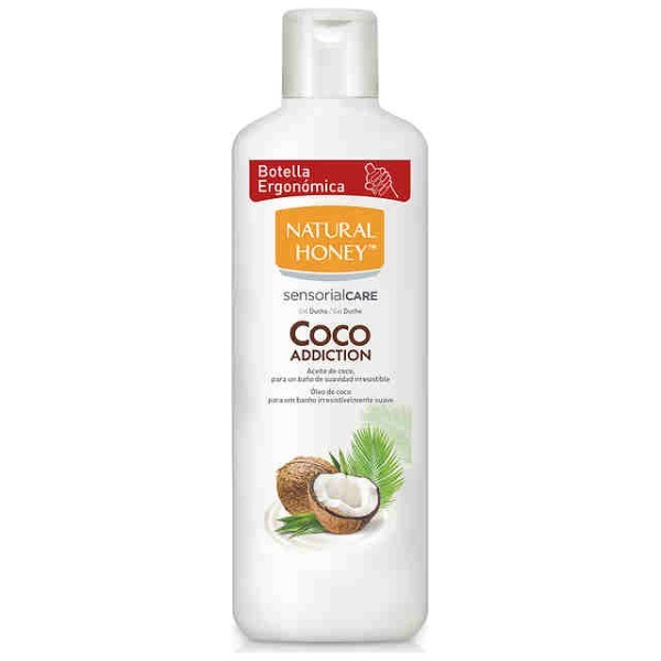 Natural Honey gel aceite de coco 650 ml.