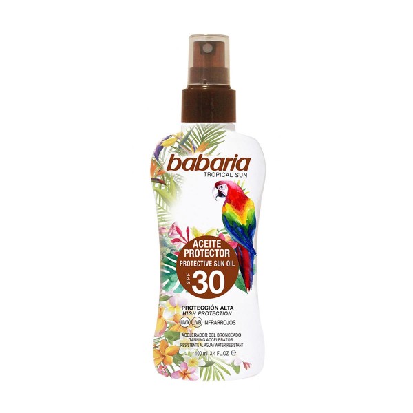 Babaria tropical sun aceite spf30 100ml