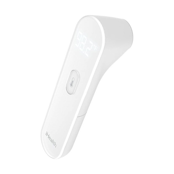 Ihealth pt3 termómetro corporal infrarrojos sin contacto frente con pantalla led
