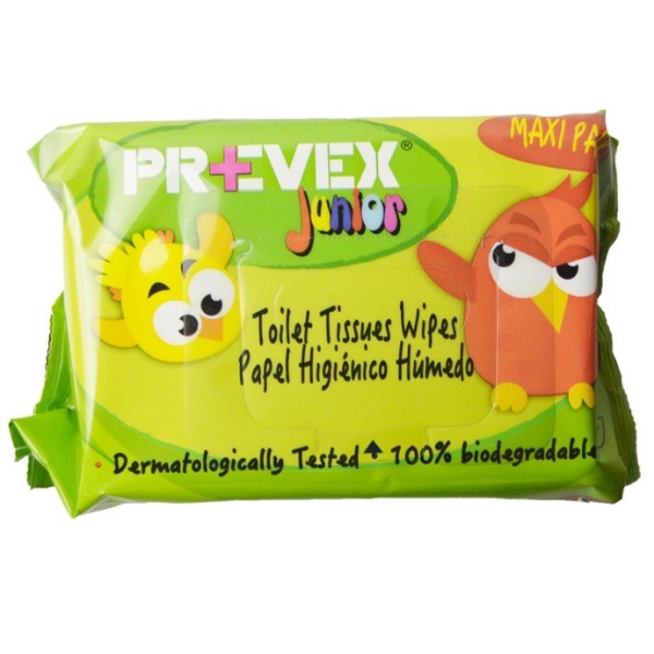 Prevex toallitas Junior Camomila 100 uds
