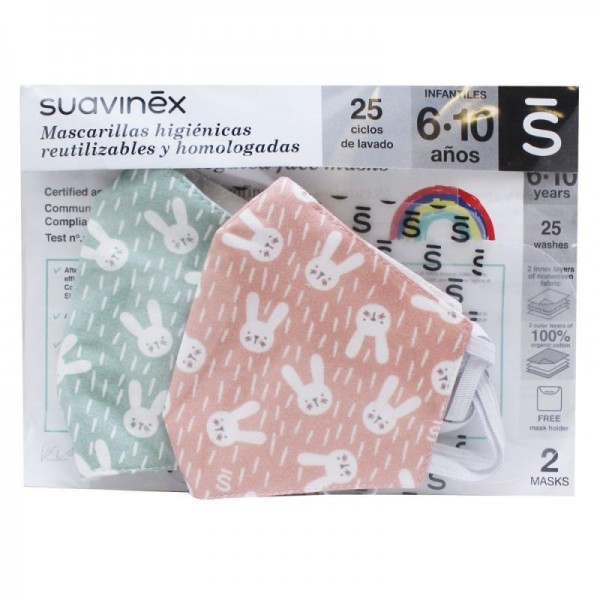 Suavinex Mascarilla Infantil 6 10 Años