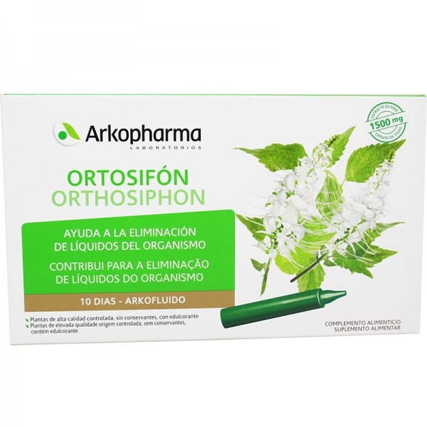 Arkopharma Arkofluido Ortosifón 20 Ampollas Bebibles