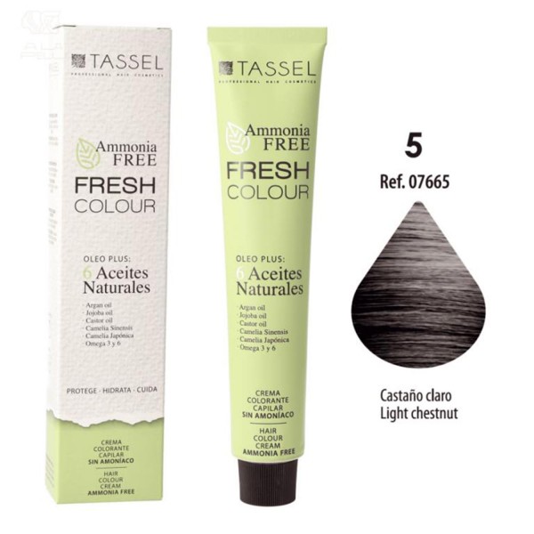 Eurostil fresh colour crema colorante sin amoniaco castaño claro 1un