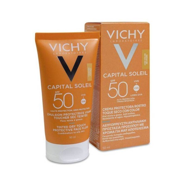 Vichy Capital Soleil Bb Cream Tacto Seco SPF 50 50 ml