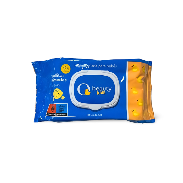 Q Beauty toallitas húmedas infantiles 80 unidades Q Beauty toallitas húmedas infantiles 80 unidades