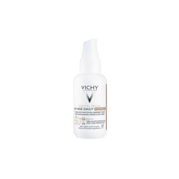 Vichy Capital Soleil Uv Age Fluido Daily con Color Medium SPF 50 50 ml
