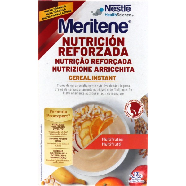 Meritene Nutricion Forzada Cereal Instantaneo Multifrutas 520g