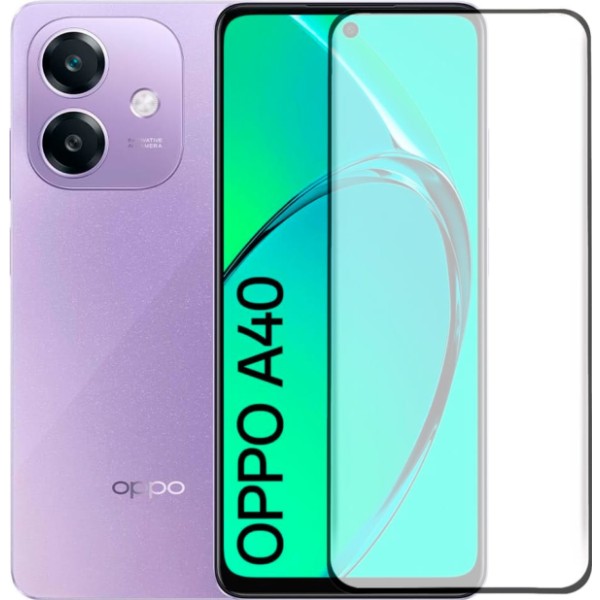 Jc protector de pantalla full glue / oppo a40