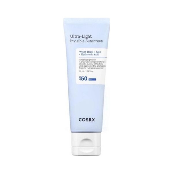 Cosrx ultra-light invisible crema protectora spf50 50ml