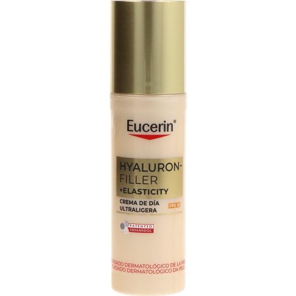 Eucerin Antiedad Hyaluron Filler+ Elasticity Dia Ultraligera SPF 50 50 ml