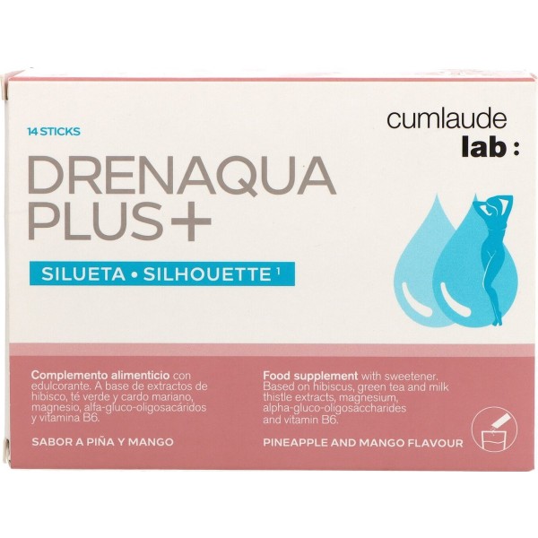 Cumlaude Drenaqua Plus+ 14 Sticks 2,88g Piña y Mango