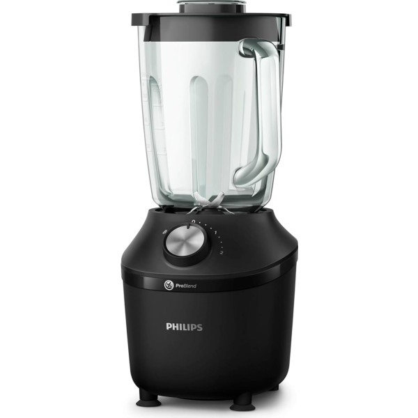 Philips hr2291/01 negro / batidora de vaso 600w