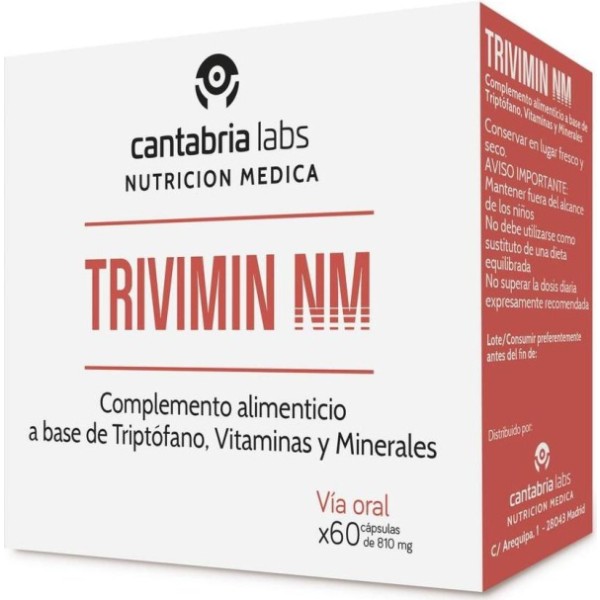 Nutrición Médica Trivimin Nm 60 Cápsulas