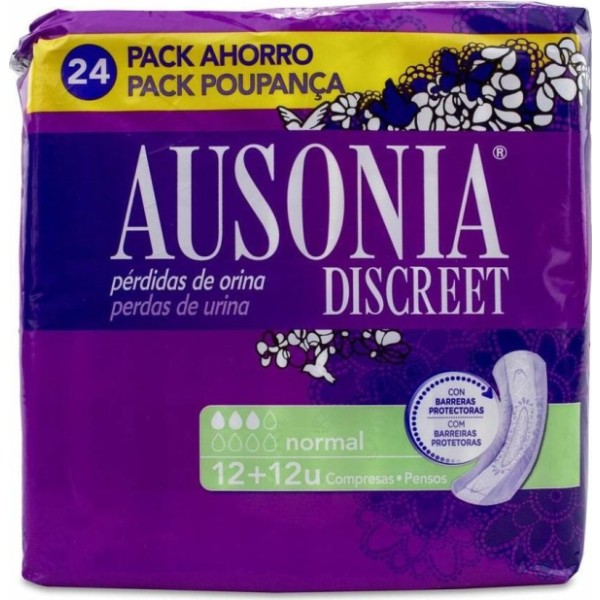 Ausonia Discreet Normal, 24 Uds