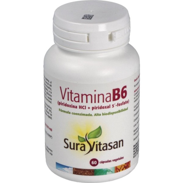 Vitamina B6 60 Capsulas Suravitasan