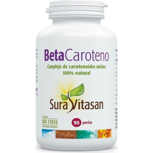 Sura Vitasan Beta Caroteno Natural 25000 UI 90 Perlas
