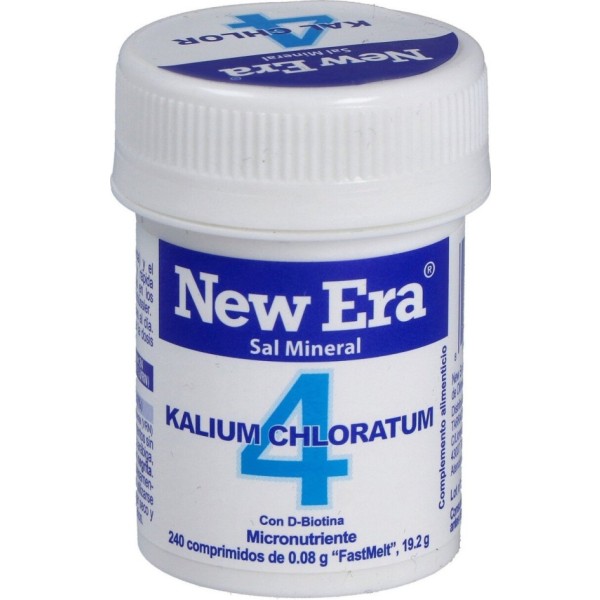 Sal Schussler N4 Kalium Chloratum 240 Comp New E