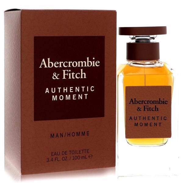 Abercrombie fitch authentic moment man eau de toilette 100ml vaporizador