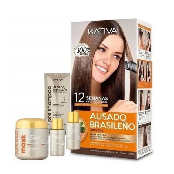 Kativa alisado brasileño tratamiento capilar original 1un